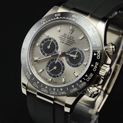 rolex daytona white gold ghost|rolex daytona 116519.